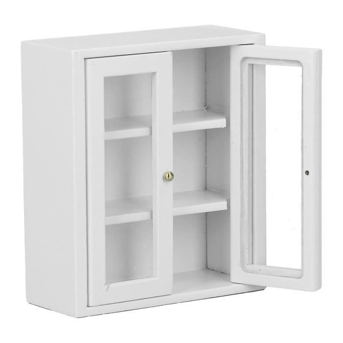 Armoire à Chapeau Miniature 1/12e Pour Maison De Poupées – Fait Main, Espagne