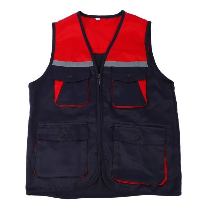 Gilet de sécurité réfléchissant Dangjian - Construction, route et