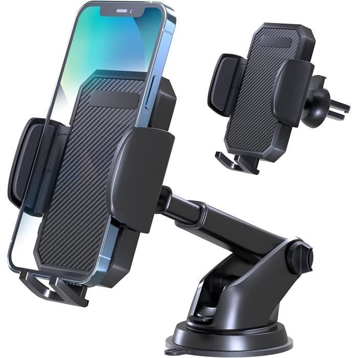 Support Téléphone Voiture Ventouse Porte Telephone Pour Tableau De Bord