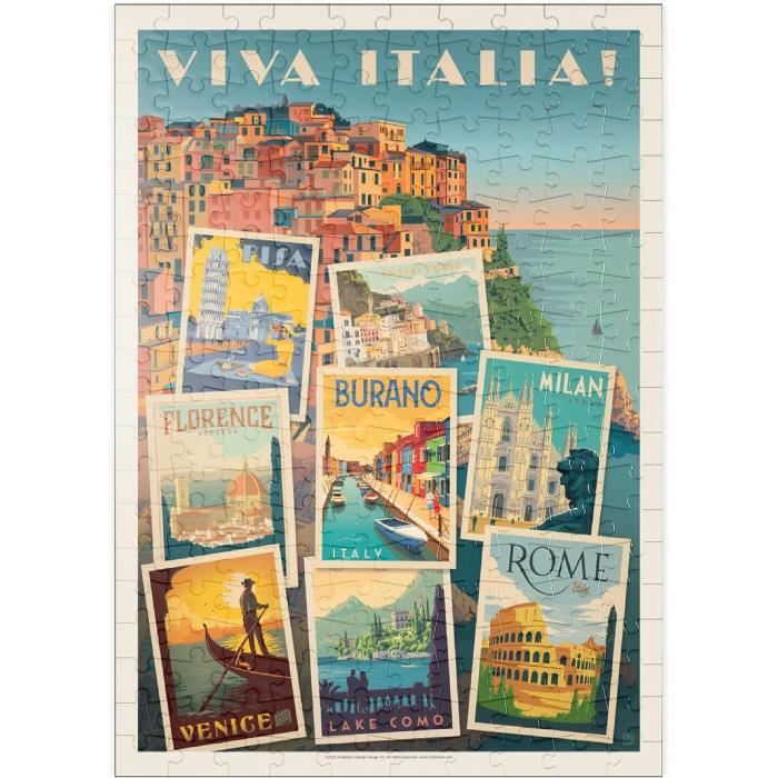 Puzzle MyPuzzle 1000 Pièces - Provence, Affiche Vintage - Collection Anderson Design Group - Paysage Lavande - Fabriqué En Europe Puzzle MyPuzzle 1000 Pièces - Provence, Affiche Vintage - Collection Anderson Design Group - Paysage Lavande - Fabriqué En Europe
