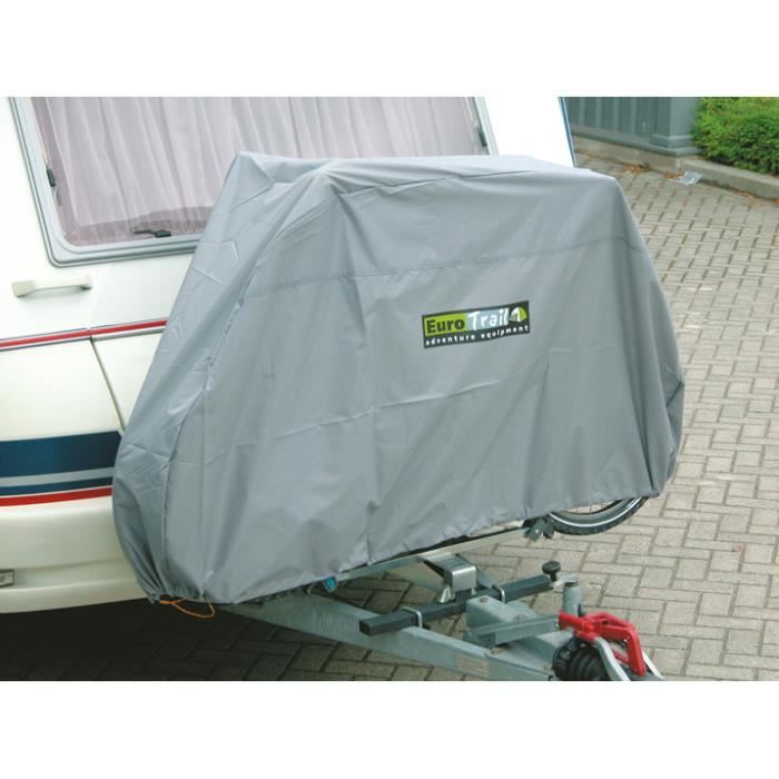 Housse De Protection Bike Cover Front Eurotrail 2 Velos Cdiscount Auto