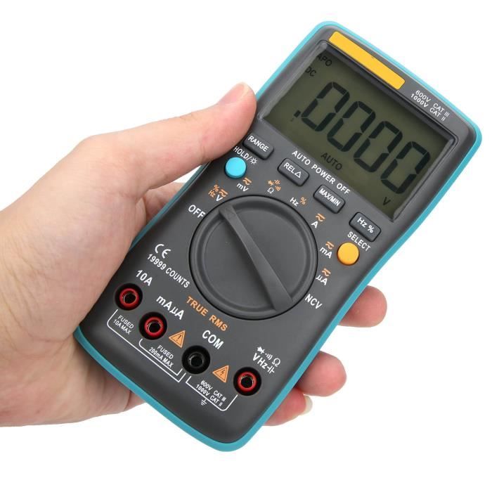 Multimètre Numérique VOLTCRAFT VC-22 SE CAT III 600V - 4000 Points Auto Range