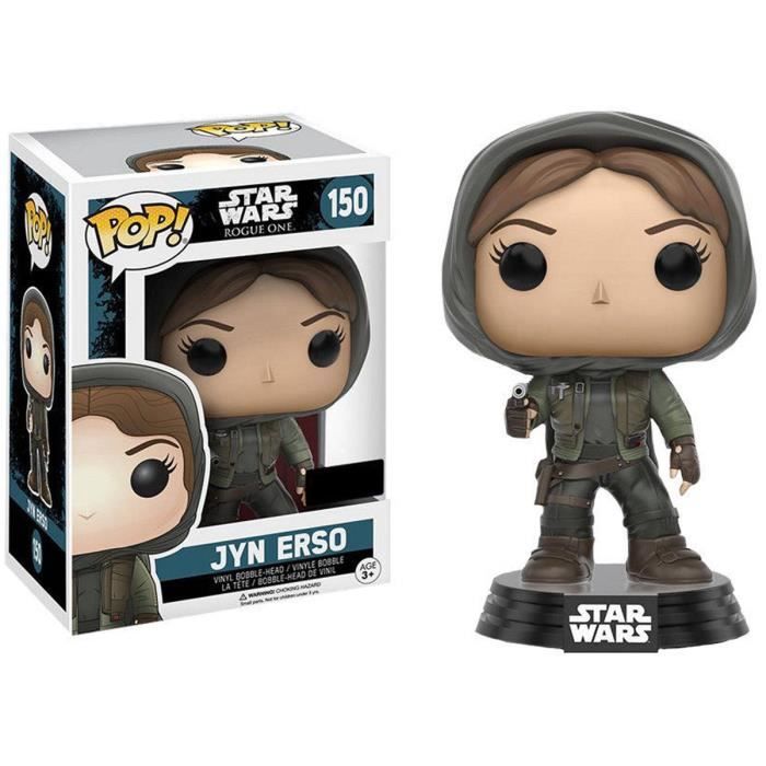 Figurine Funko Pop! Star Wars Rogue One - Jyn Erso avec capuche - 9 cm Reconditionné - Funko reconditionné disponible sur Cdiscount Seconde Vie