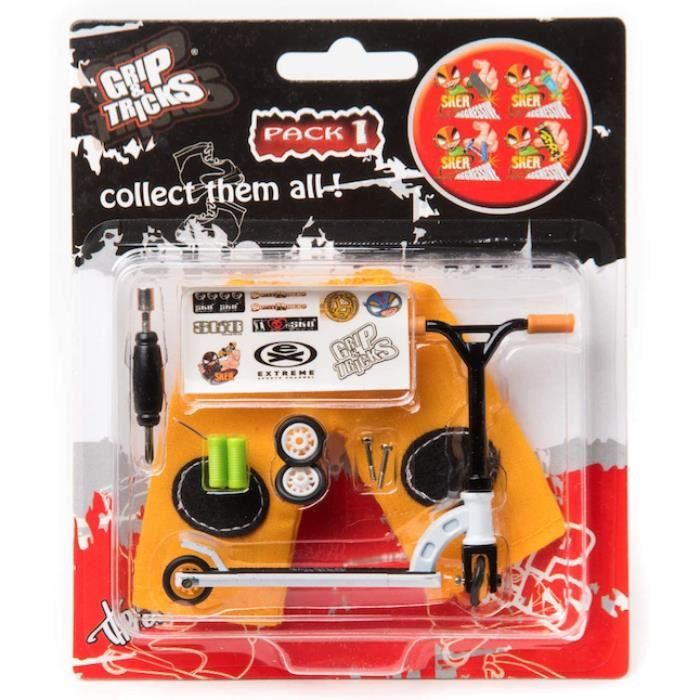 Le pack Finger SCOOTER / Trotinette à customiser pour réaliser des tricks comme les pro !
