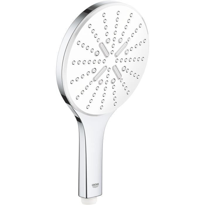 Grohe Douchette 3 jets - Vitalio SmartActive 150 - Surface de jet blanche - Economie deau
