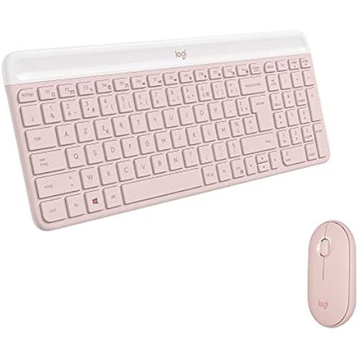Combo Clavier et sans Fil LOGITECH MK470 Ultra Silencieux Compact 2 4 GHz
