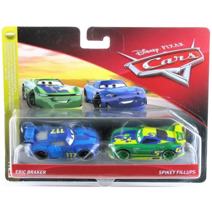 CARS - Pack 2 Véhicules - Eric Braker & Spikey Fillups Reconditionné - Mattel reconditionné disponible sur Cdiscount Seconde Vie