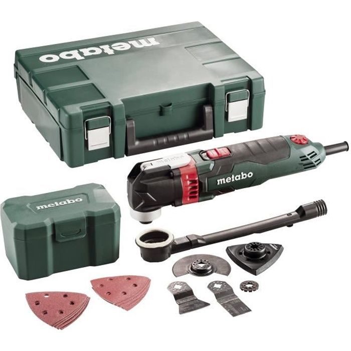 Outil multifonctions METABO MT 400 Quick Sciage ponçage grattage rabotage