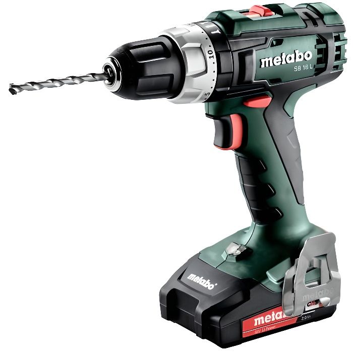 Metabo Perceuse a percussion a batterie 18V 2Ah Li Ion SB 18 602317500