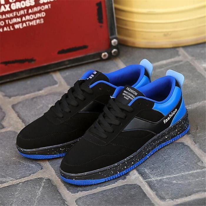 basket bleu homme luxe