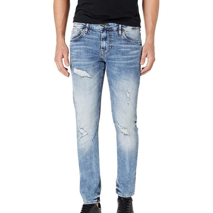 Jean Bleu clair Homme Guess Miami Bleu Cdiscount Pret a Porter