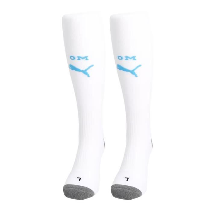 Chaussettes de Football Blanche Homme Puma Om Home Cdiscount Sport