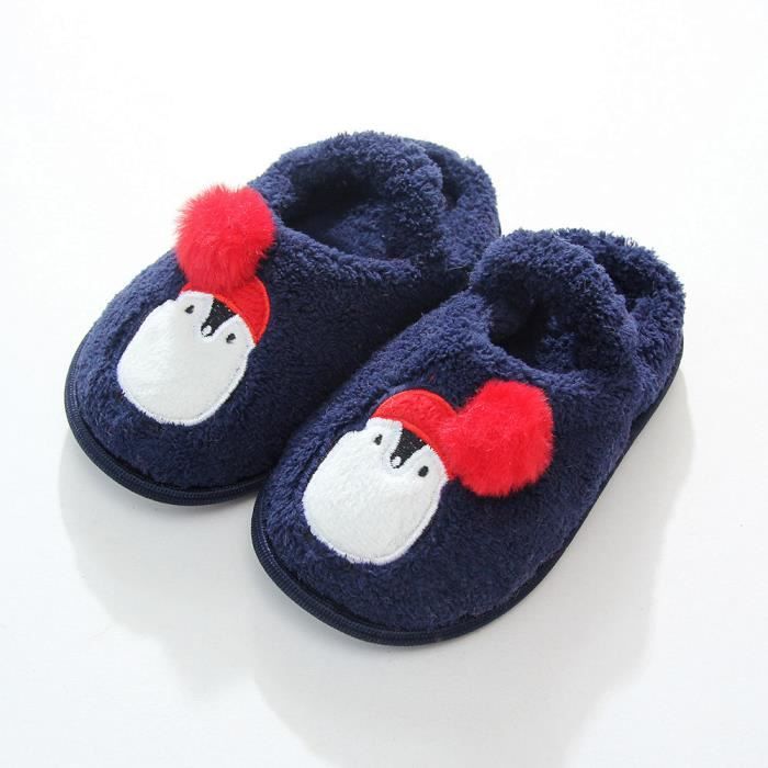 Enfants Bebe Fille Garcon Dessin Anime Doux Conception Bambin Rechauffement Chaussures Pantoufle De Menage Marine Yjjny Marine Achat Vente Chausson Pantoufle Soldes Sur Cdiscount Des Le Janvier Cdiscount