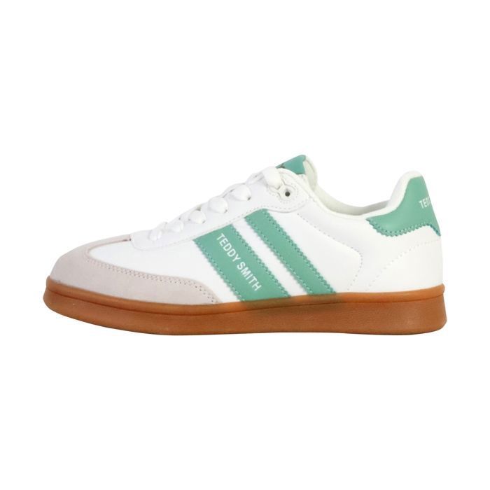 Basket Cuir Teddy Smith - Vert