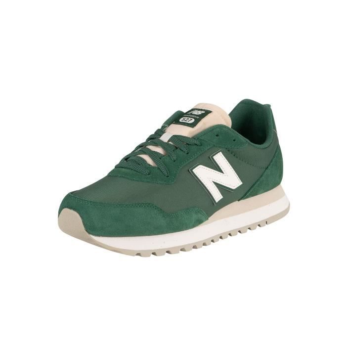 New Balance Pour des hommes 527 Baskets en daim vert Vert Cdiscount Chaussures