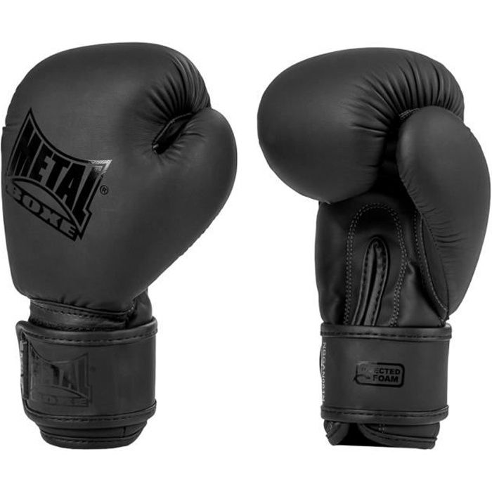 Gants de boxe Métal boxe enfants Mini Black-6 oz-Noir-6 oz--6  oz-Noir--------------Noir-6 oz