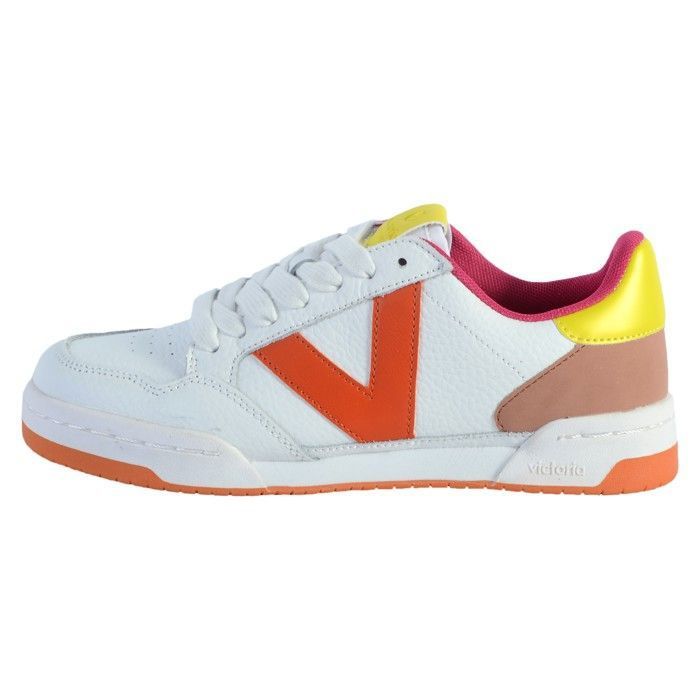 Victoria Basket - VICTORIA - Modèle 105154 - Cuir/Synthétique - Orange - Confort exceptionnel
