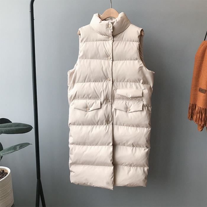 Gilet 2020 femmes Printemps Gilet Manteau Col Montant Femme Gilet