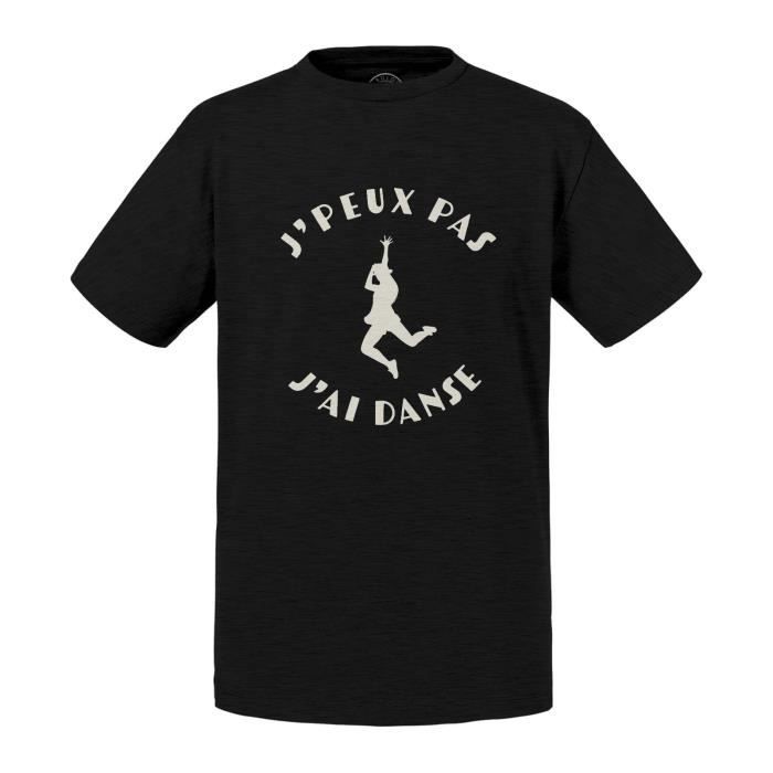 Tee shirt j'peux pas j'ai danse outlet