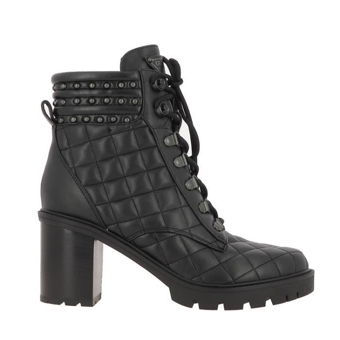 Bottines Guess GESILEASTIVALET Noir Cdiscount Chaussures