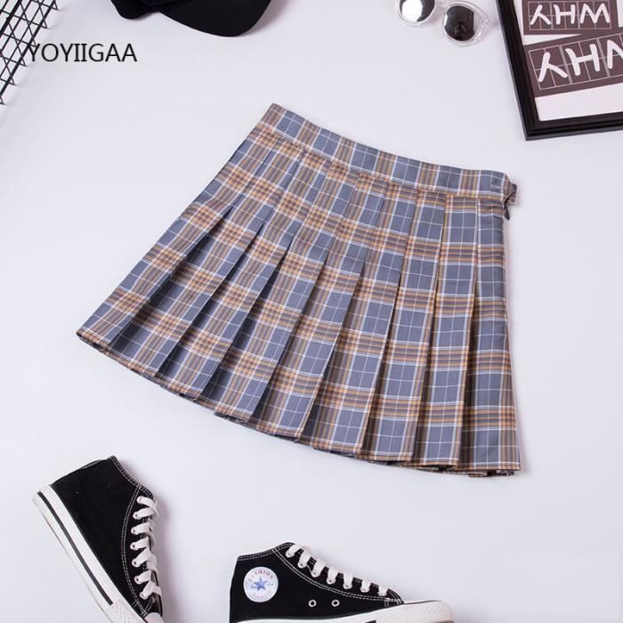 VRG GRL - Mini-jupe plissée - Blanc