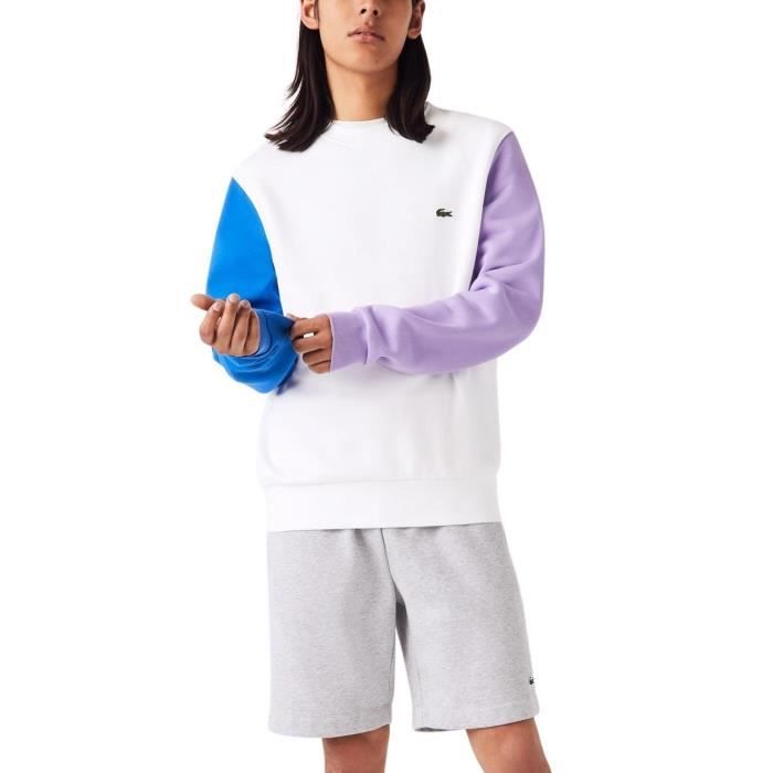 Pull lacoste multicolor discount