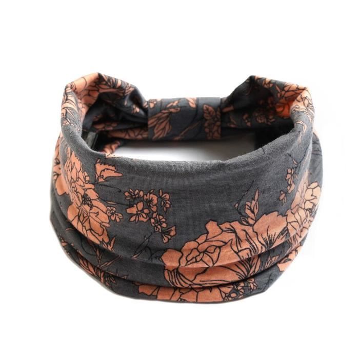 Lot De 6 Bandeaux Élastiques Boho Pour Femme Et Fille - Headbands Twisted Hair Accessories Yoga Sport