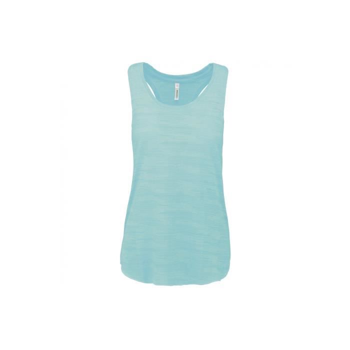 Débardeur sport femme PROACT - Ice mint - Coupe ample et dos nageur Débardeur sport femme PROACT - Ice mint - Coupe ample et dos nageur