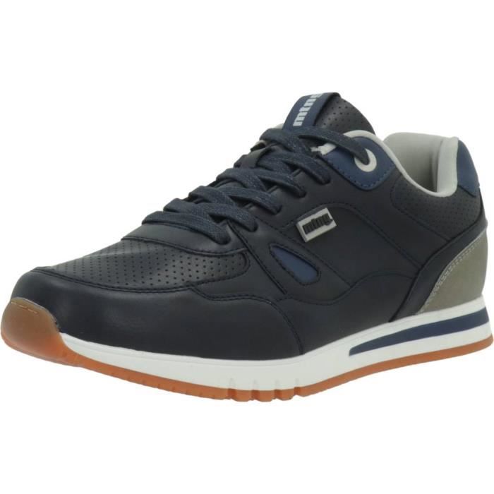MTNG Basket MTNG 128219 Bleu - Homme - Semelle Gomme - Doublure Textile - Fabriqué en Chine