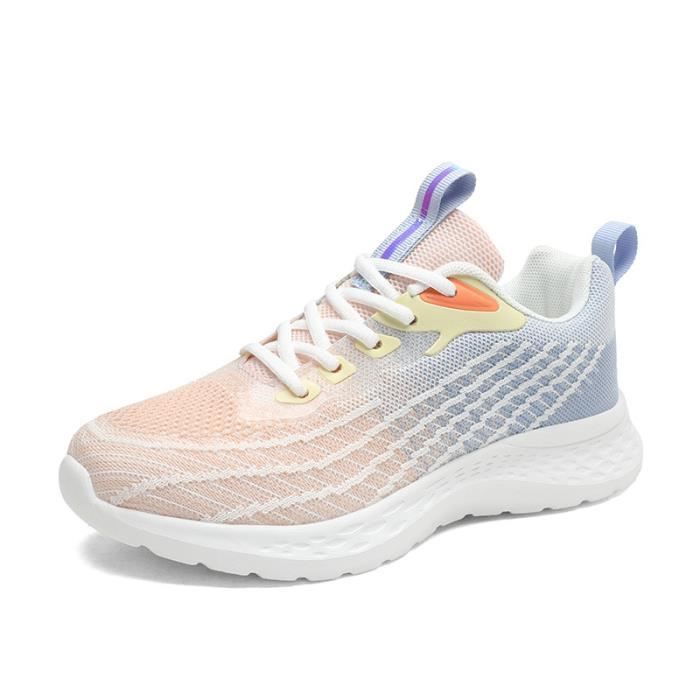 Femme Air Chaussures de Sport Respirantes Chaussures de Sport Femme Running  Baskets Femme Karina Chaussure Bateau de Sport Basket Fitness Course