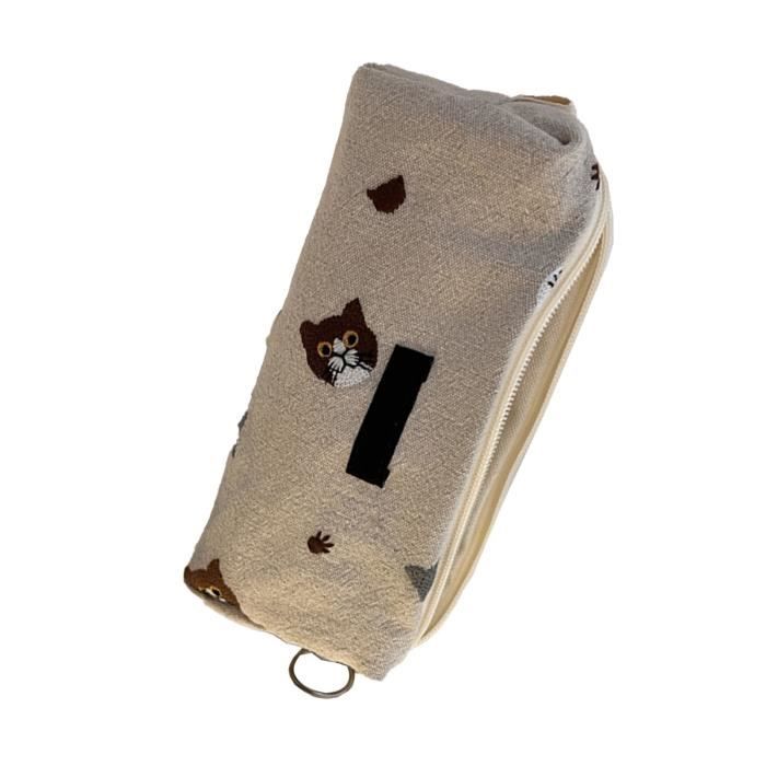 Selectum - Trousse à Crayons Zippée, 3 Compartiments. Colour: Black