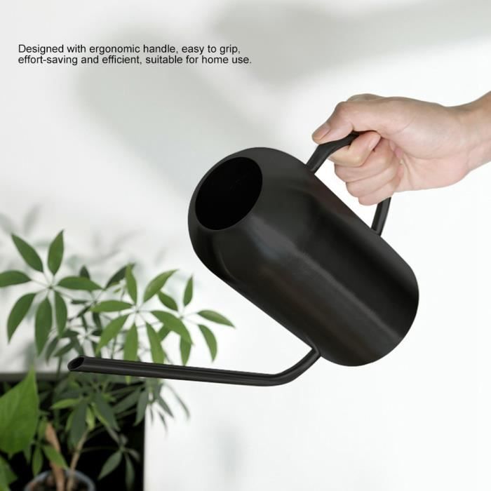 Arrosoir à Long Bec En Acier Inoxydable – 250 Ml – Pour Plantes D'intérieur, Succulentes Et Petits Légumes