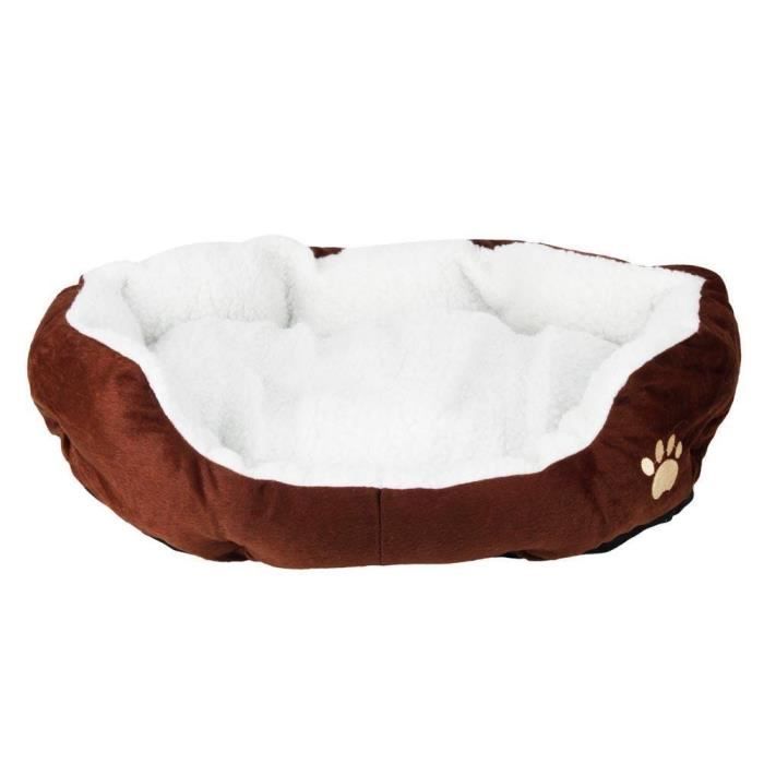 Meilleurs prix pour OHP Panier Lit Coussin pour chien chat 60*48*14cm Marron