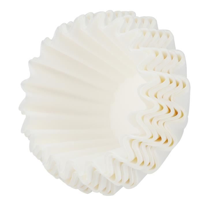 80 Filtres à Café Papier Taille 2 écru - Compatible Machines à Filtre Et Cônes - Marque EDESIA ESPRESS - 7