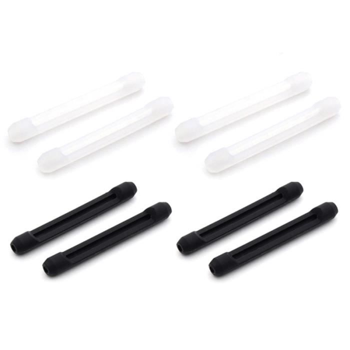 FLUORO – Anneau Anti-retrait Souple En TPE Noir, Réglable Et Sans Serrure Pour Manchons