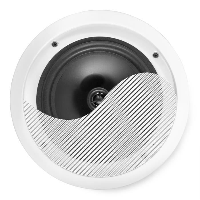 Enceinte de plafond haut de gamme Power Dynamics CSSG8 - Aluminium - 50 watts - Woofer 8 pouces