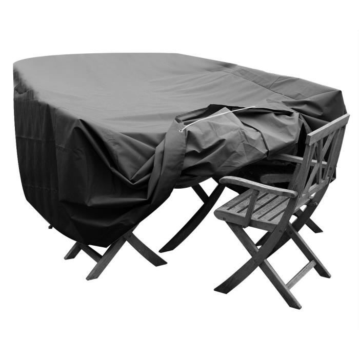 Green Club Housse De Protection Pour Salon De Jardin Table 6