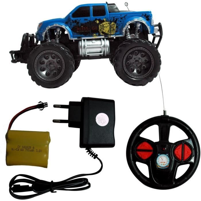 Rayline RC Auto 6142R Jeep Bleu Avec Télécommande Du Volant - Cdiscount ...