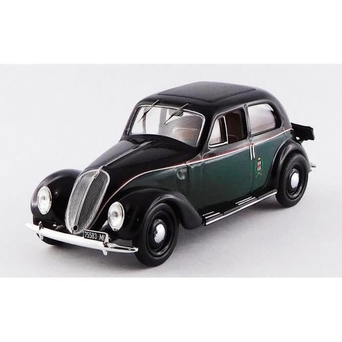 Miniature Fiat 1500 C6 Taxi Milano 1940 – Rio 1/43 – Neuf – Réf RIO4515