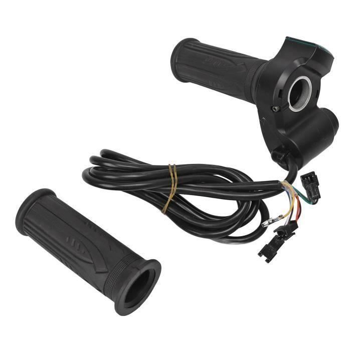 GUIDON CONTRÔLE INTERRUPTEUR Klaxon Pièce 12V Dc 6-pin 7/8 " Noir