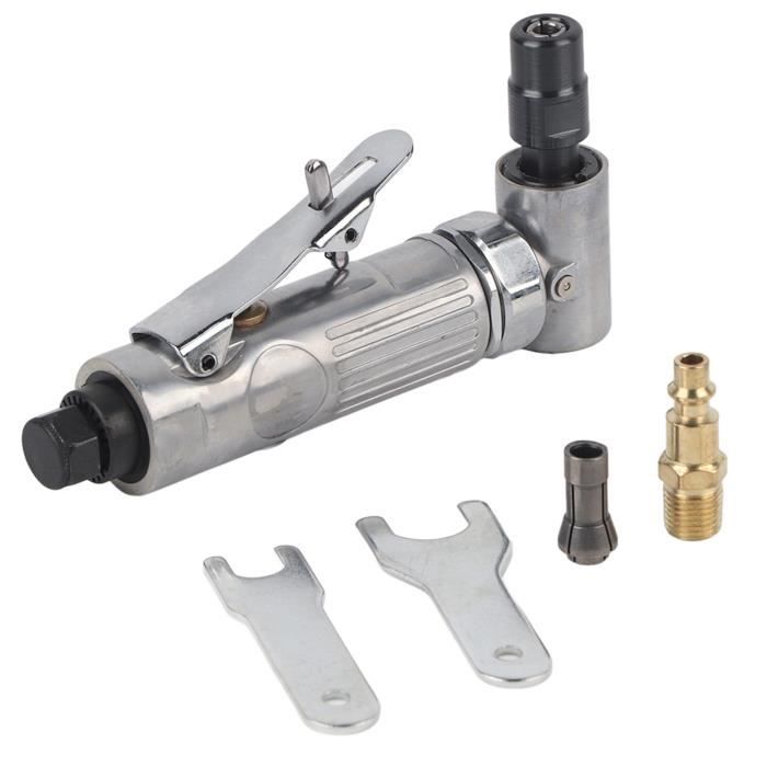 Meuleuse D'angle Pneumatique Meuleuse D'angle Pneumatique 1/4 - 75mm, 18000 Tr/min - Outil De Coupe Métal Neuf (marque OUKANING) Tool Gun