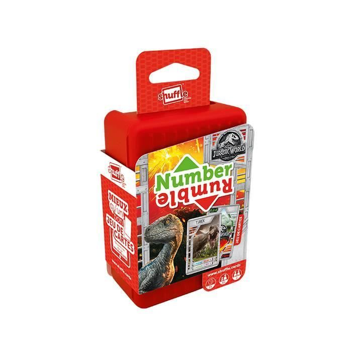 Shuffle Jurassic World - Number Rumble - Jeu de 54 cartes - Cdiscount ...