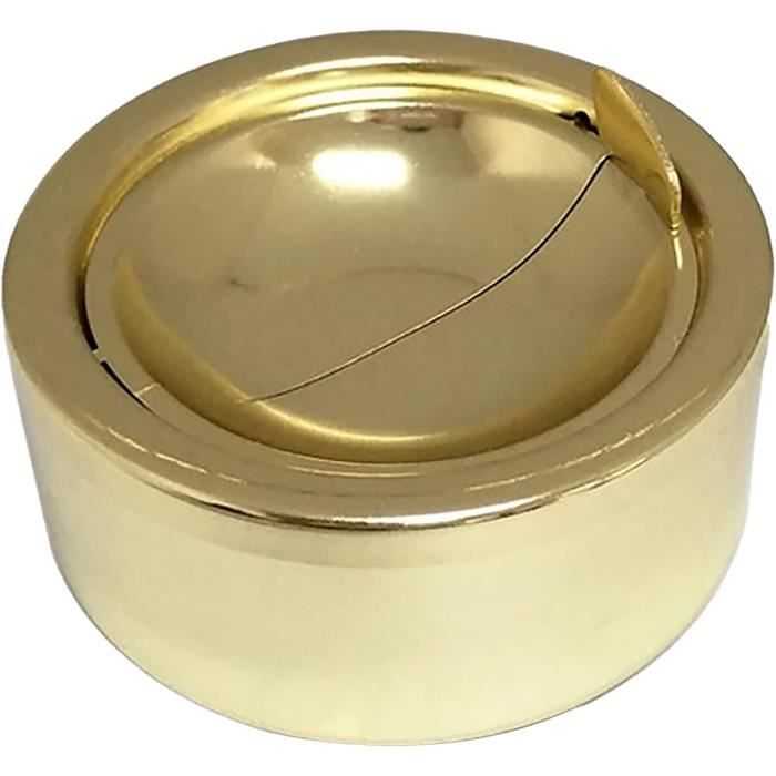 CENDRIER,WHITE--Mini Cendrier'extérieur Portable En Acier Inoxydable, Accessoires Pour