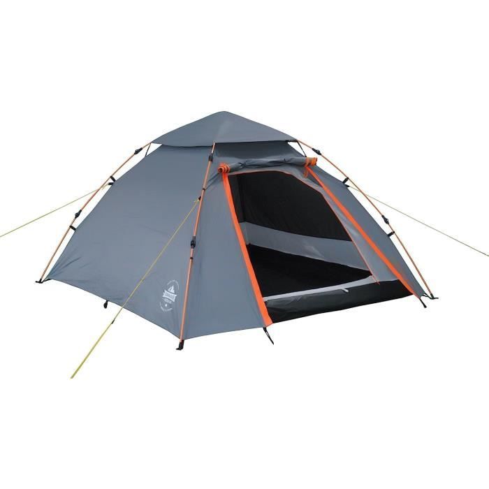 Tente Igloo ECD Germany 3 Personnes – Dôme Familial, étanche, Sac De Transport Inclus