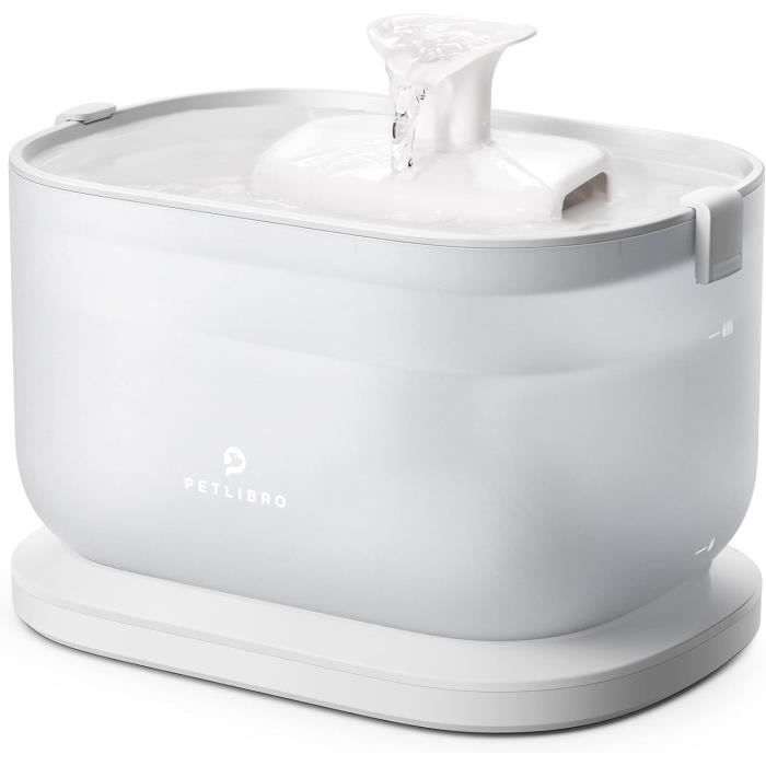 PETLIBRO Fontaine a Eau Chat de APP Surveillance,2,5L Dockstream Fontaine à Eau pour Chat PETLIBRO Fontaine a Eau Chat de APP Surveillance,2,5L Dockstream Fontaine à Eau pour Chat