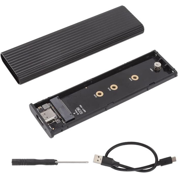 Boîtier SSD M2 Boîtier NVMe Adaptateur SSD M.2 Vers USB 3.1