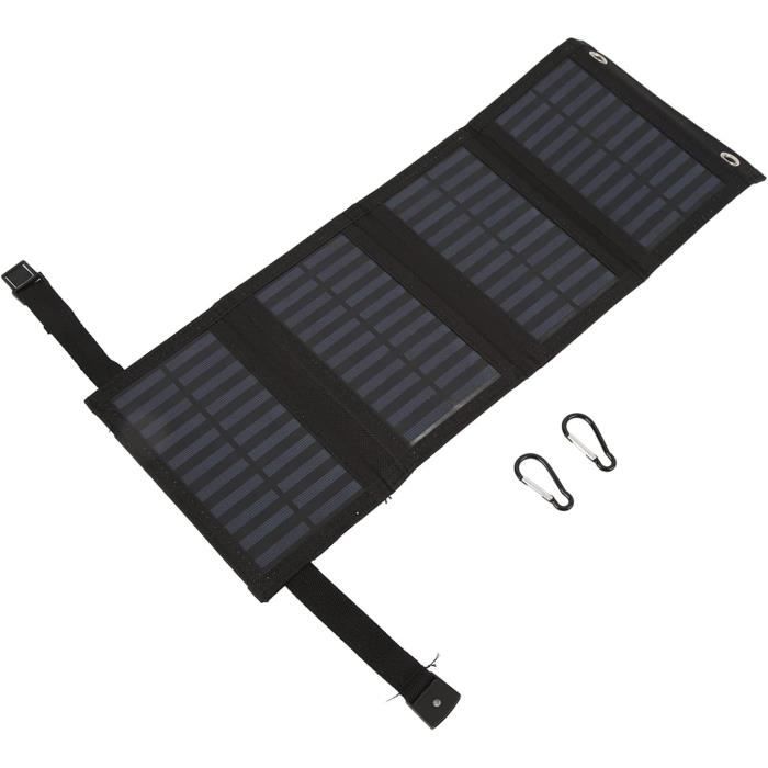 HURRISE chargeur solaire Chargeur de Panneau Solaire Portable 10W 5V