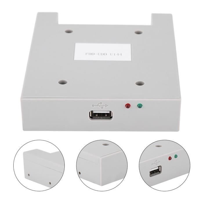 YUM Lecteur de disquette USB floppy disk emulator, FDDUDD U144 1.44