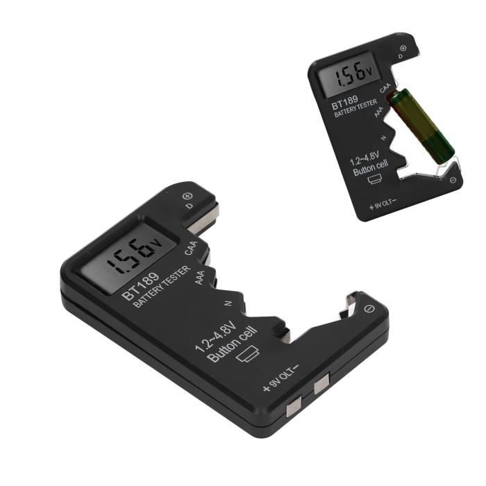 Eosnow Testeur numérique de jauge de capacité de batterie, universel D