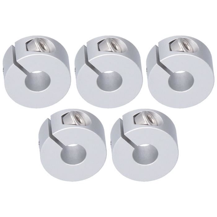 Collier De Serrage Robuste Double Arbre Fendu En Alliage D'aluminium